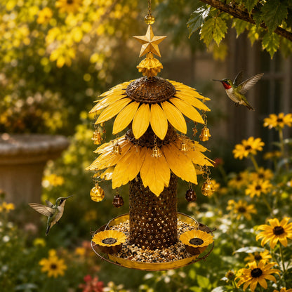 🎁🍂Christmas Tree Bird Feeder🎄Festive Backyard Holiday Decor