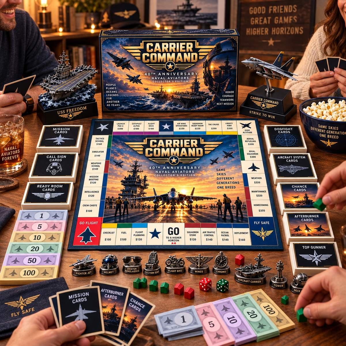 Top Gun 40th Anniversary × MONOPOLY COLLECTOR EDITION SET