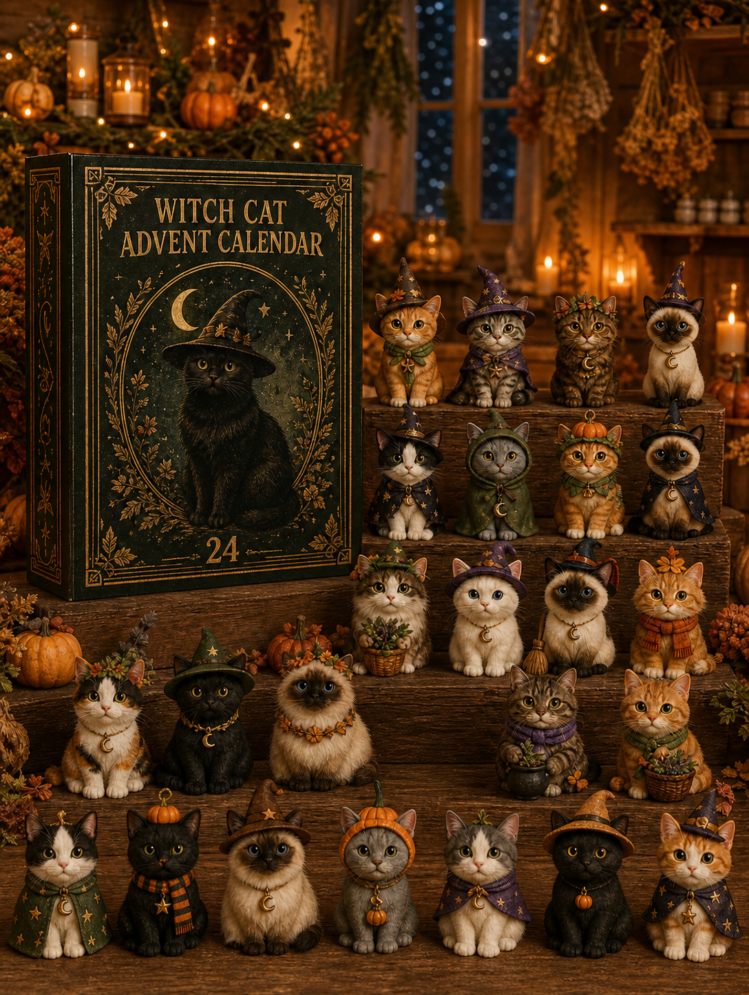 Witch Cat Advent Calendar