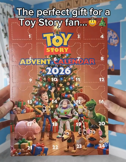 ✨Toy Story 2026 Advent Calendar – 24 Days of Christmas Surprises & Collectible Character Figures