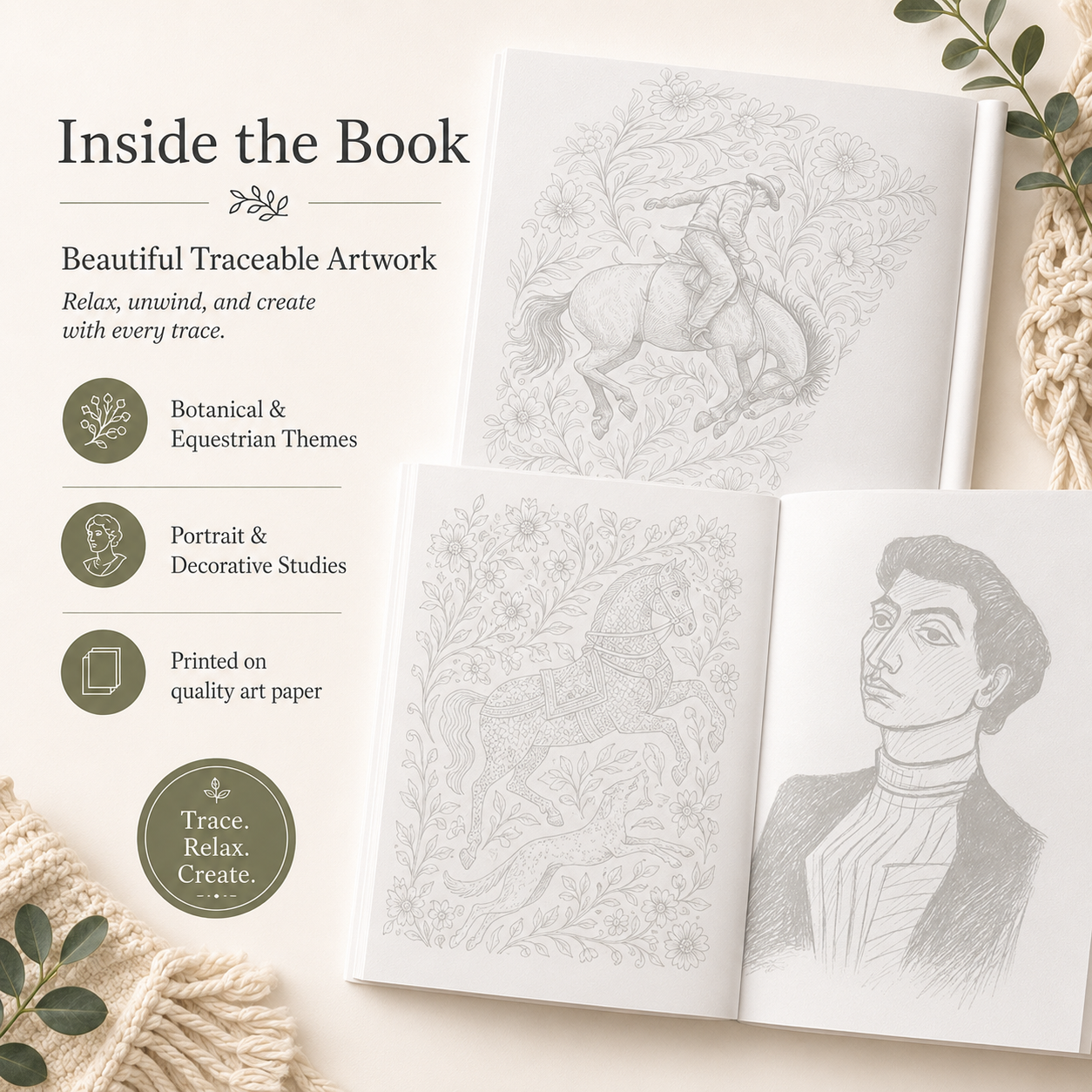 Beginner-Friendly 💕 Ink Tracing – A Relaxing Reverse Coloring Experience