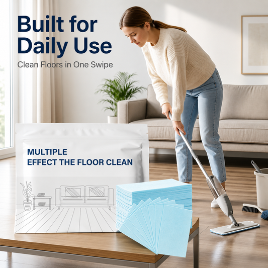 🔥2026 New Upgrade ＆ Hot Sale🔥 PieceMulti-Effect Floor Cleaning Sheets