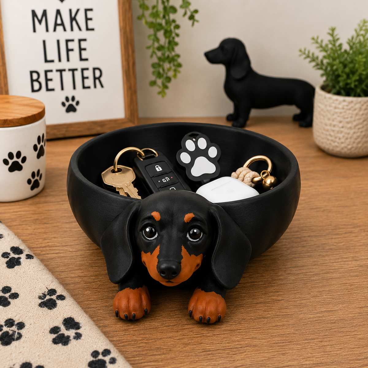Dachshund Catch All Tray