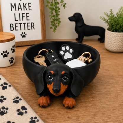 Dachshund Catch All Tray