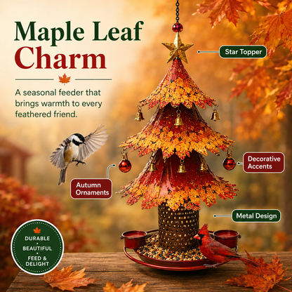 🎁🍂Christmas Tree Bird Feeder🎄Festive Backyard Holiday Decor