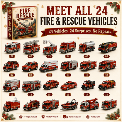 Fire Rescue 24-Day Advent Calendar