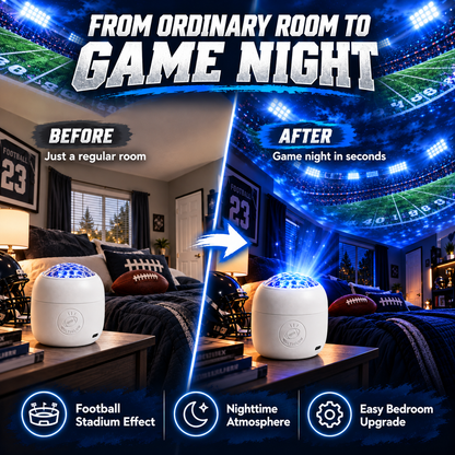 Football Stadium Room Projector – Turn Any Room Into Game Night