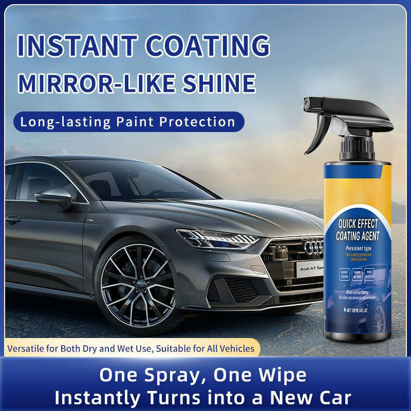 💥Last 200 Bottles, Buy 1 Get 1 Free 🚗Car Coating Spray for Shine & Protection✨