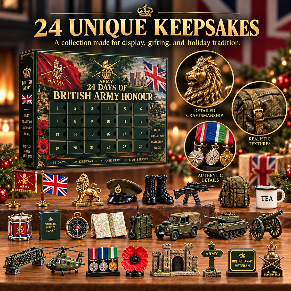 🎄 24 Days of British Army Honour Advent Calendar