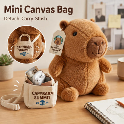 🦫Lazy Capybara Relax Summit Plush Toy