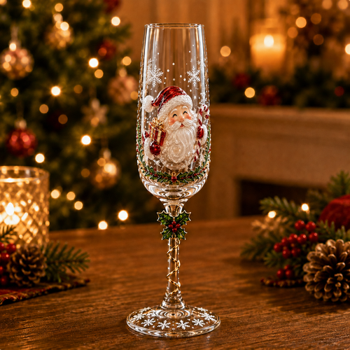🎁Christmas Magic Champagne Glass Collection✨