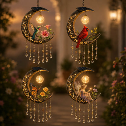 ✨Enchanted Moon Solar Garden Lights-A Little Moonlight. A Little Magic. Every Night.