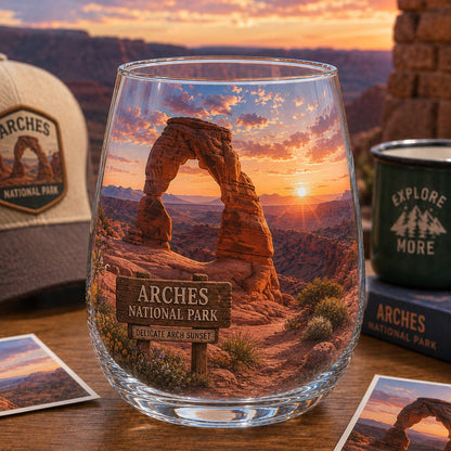 🏞️ National Park Scenic Glass Collection
