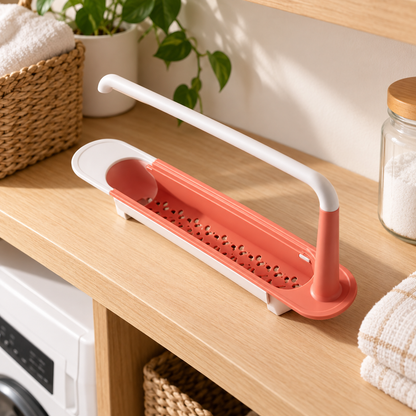 🔥 50% OFF Today! Telescopic Sink Storage Rack — Organize Your Sink in Seconds ✨