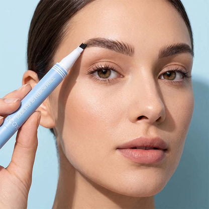 2-in-1 Waterproof Micro-Fork Eyebrow Pen-Tinted Gel Cosmetic🖌️ - image 7