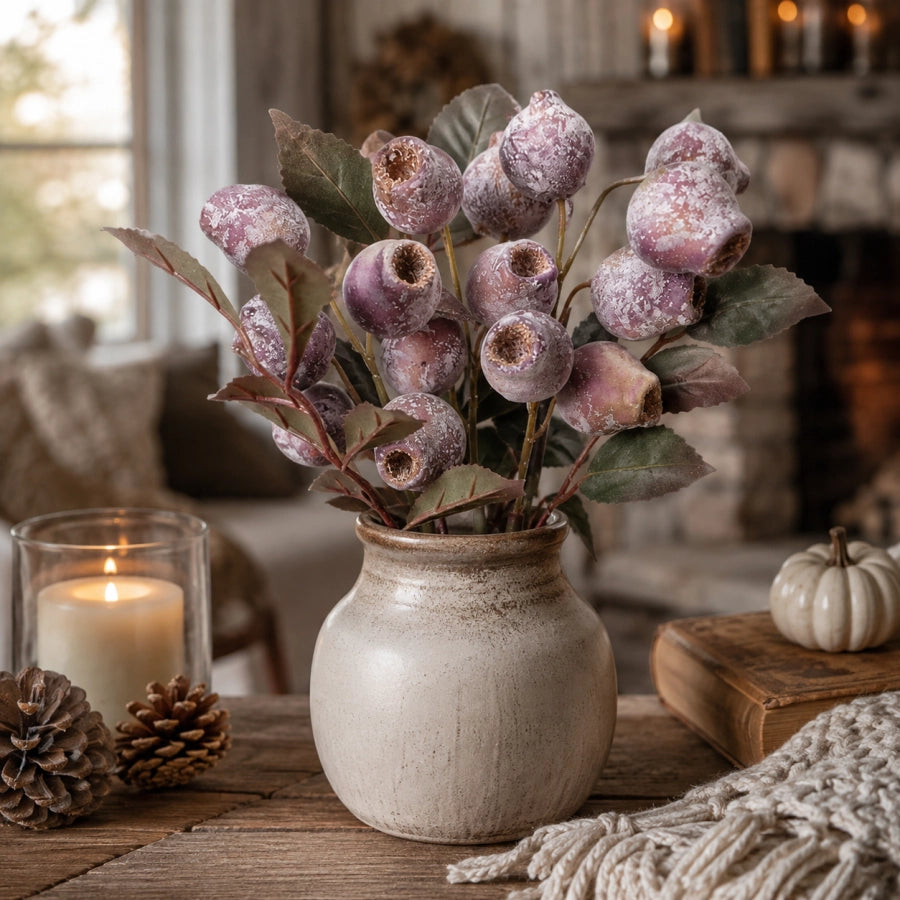 💐Vintage Faux Seed Pod Bundle