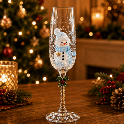 🎁Christmas Magic Champagne Glass Collection✨