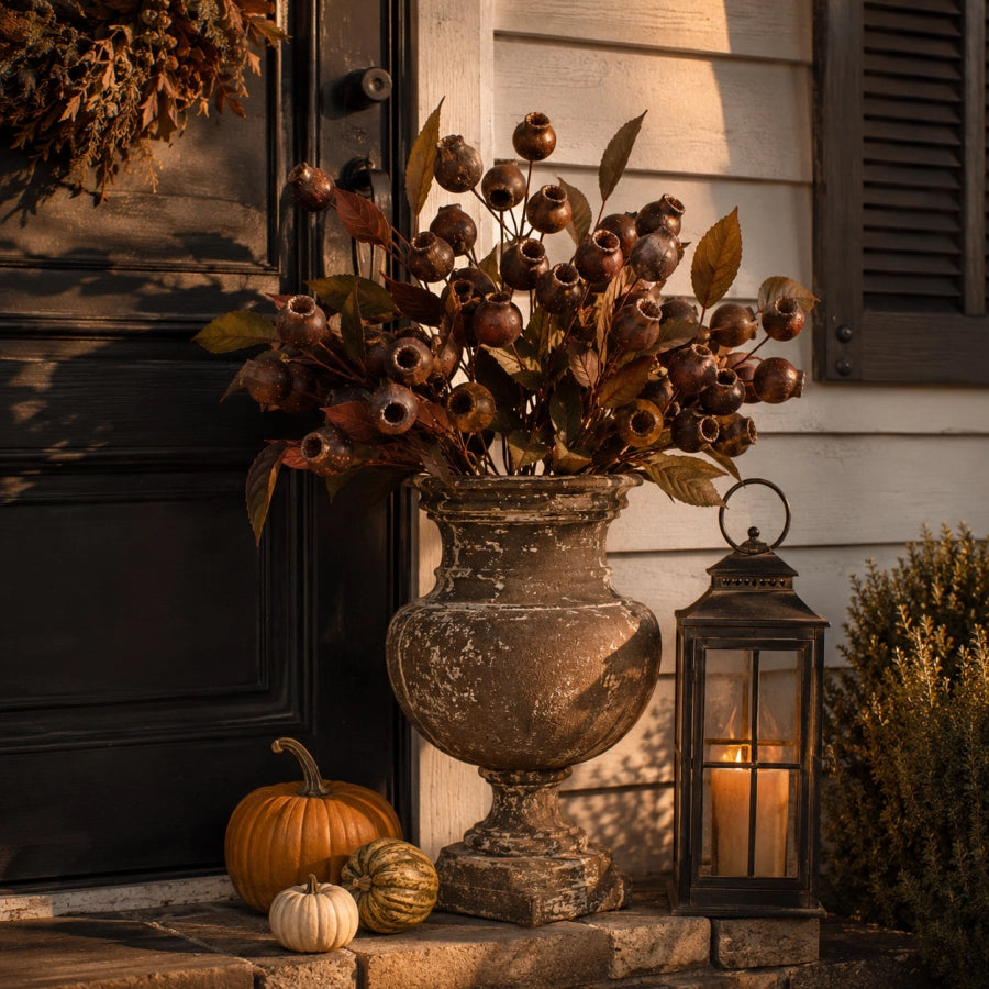 💐Vintage Faux Seed Pod Bundle