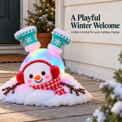 ☃️ Adorable Light-Up Snowmen | 4 Cute Christmas Garden Style 🎁