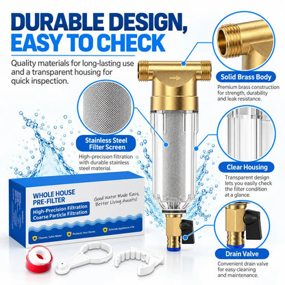 🔥HOT SALE🔥Whole House Water Pre-Filter