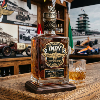 INDY 500 110th Anniversary Limited Edition Whiskey — A Tribute to Speed, Glory & Racing Heritage 🏎️🔥