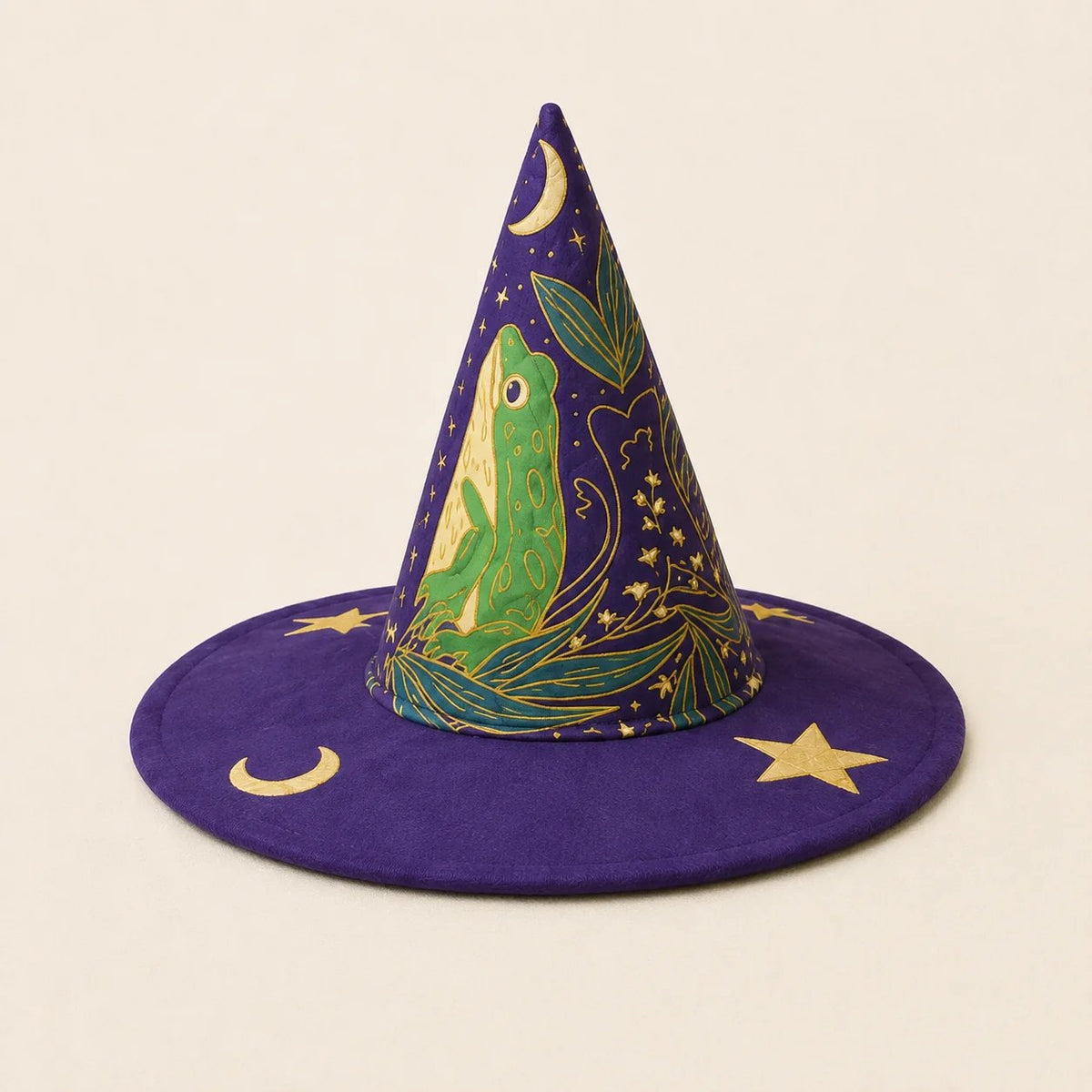 🔥Last Day 49% OFF - 🧙‍♀️ ✨ Quilted Patchwork Witch Hat – Choose Your Magical Pattern