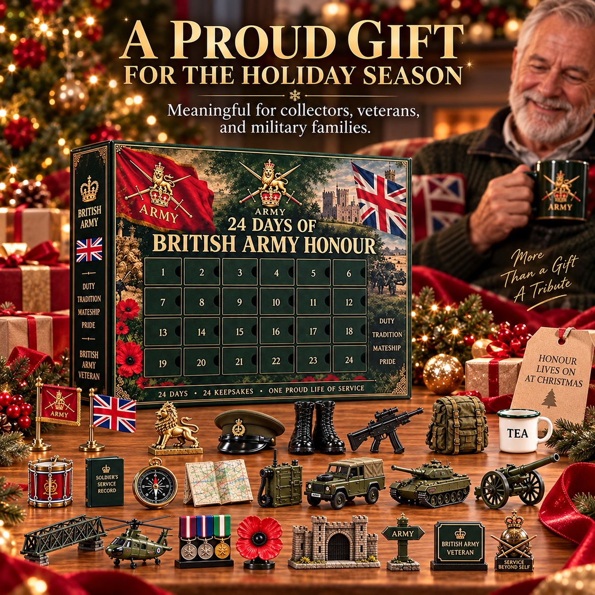 🎄 24 Days of British Army Honour Advent Calendar
