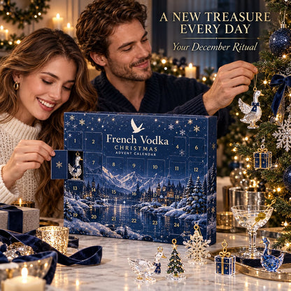 30th Anniversary Winter Blue Swan Advent Calendar | 24-Day Luxury Countdown Gift Box 🦢✨