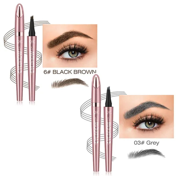 🎁Buy 1 Get 1 Free✨Waterproof Micro-Fork Eyebrow Pencil, Long-Lasting Brow Pen for Natural Hair-Like Strokes