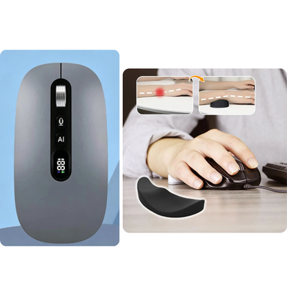 🎁2026 New Arrivals 50% OFF💥AI Smart Voice Wireless Mouse Real-Time Translation, Silent Click  Boosts Productivity For Work & Study! ⚡🖱️💬
