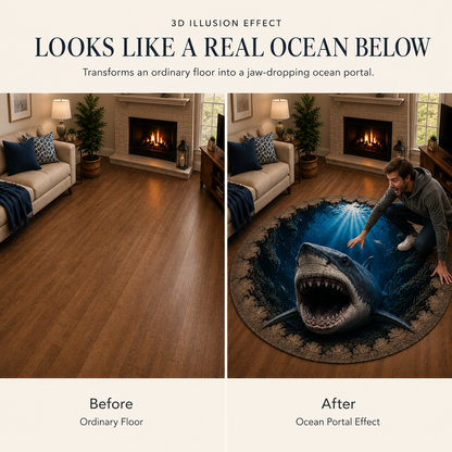✨🌊A Realistic 3D Ocean World Beneath Your Feet