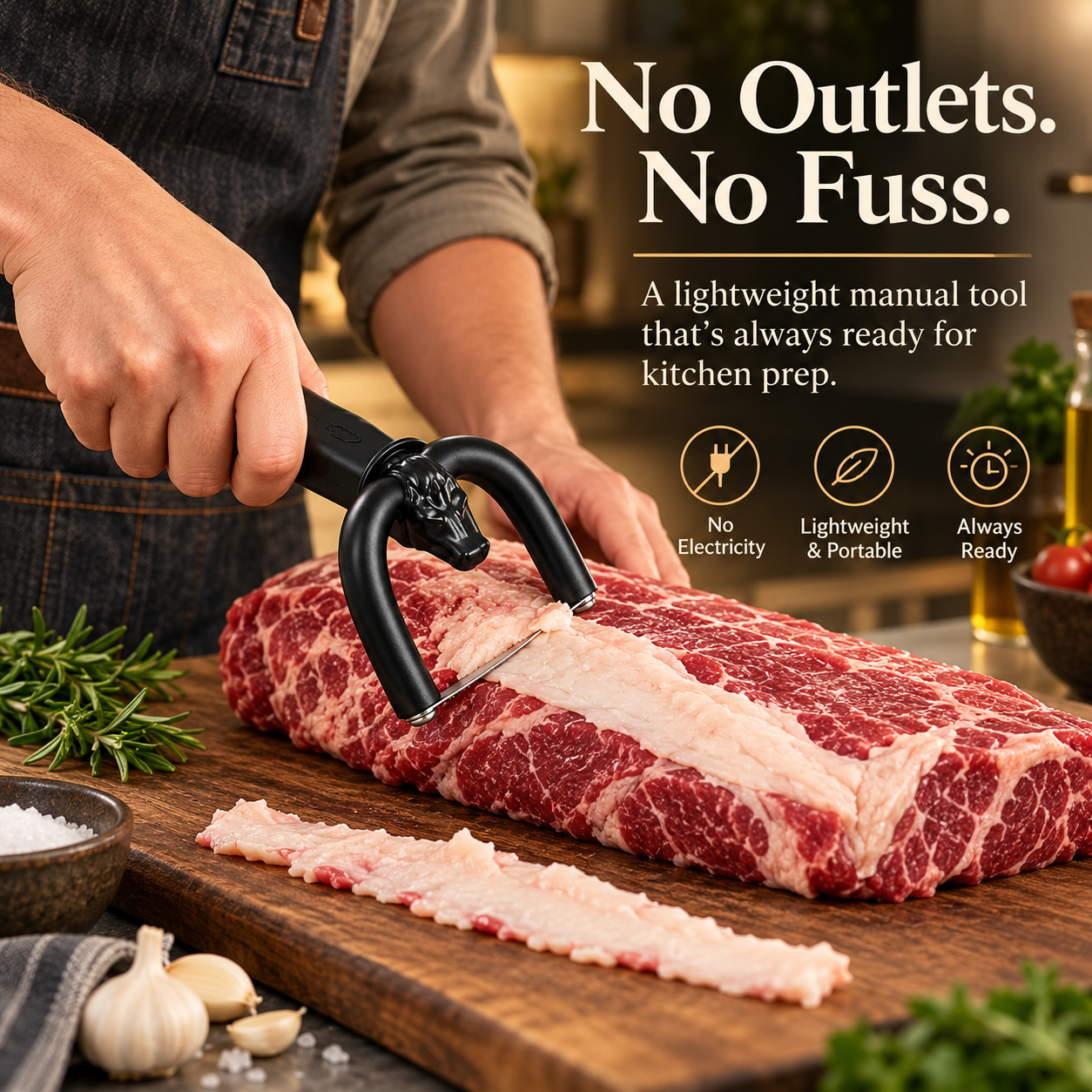 🥩Precision Meat Trimming Tools For Easy Fat Removal