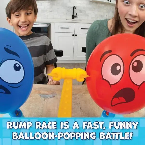 Rump Race Balloon‑Popping Battle Board Game 🎈