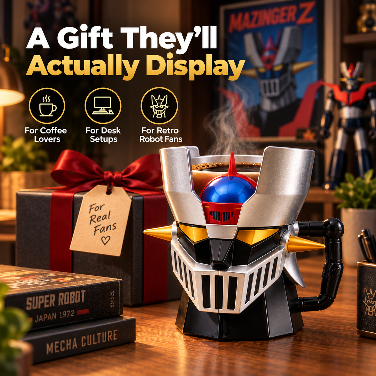 Mazinger Z Retro Coffee Mug