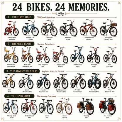 🚲🎄 24 Days of Vintage Rides – Retro Bicycle Christmas Collector Countdown