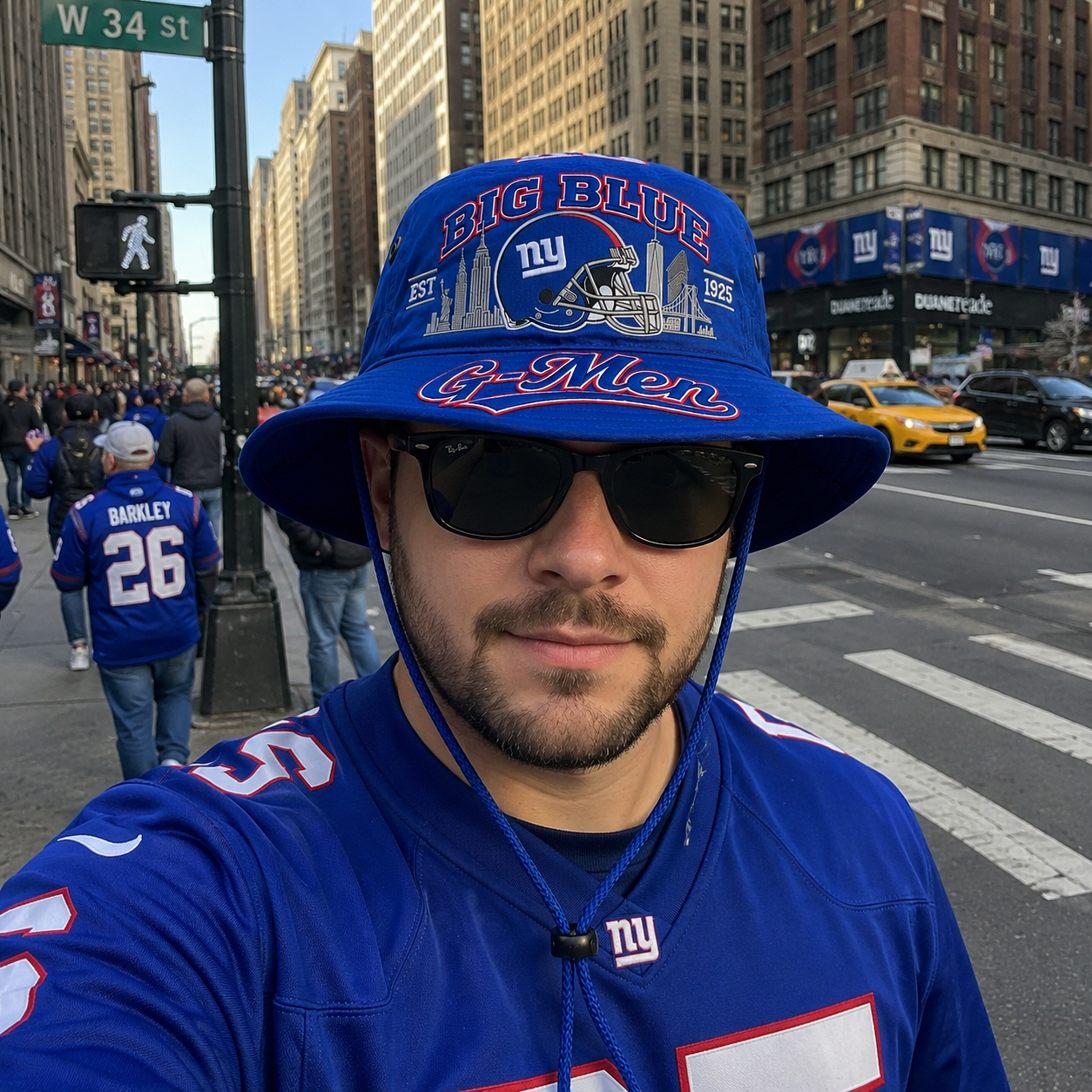 🇺🇸 Last Day Promo: 49% OFF🏈Big Blue Boonie Hat