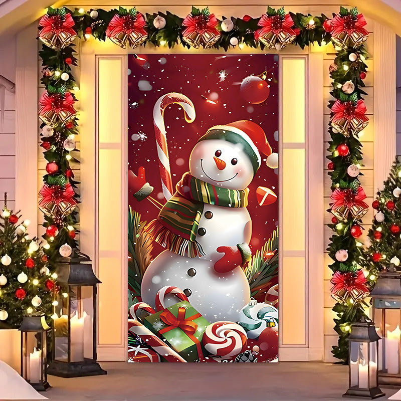 🎄🎅 2026 Festive Christmas Door Cover