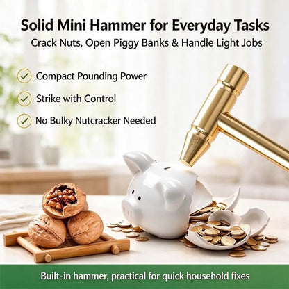 🛠️6 in 1 Mini Multifunction Hammer & Screwdriver Hand Tools Ideal