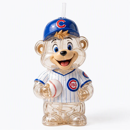 Chicago Baseball Bear Tumbler – 150th Anniversary Mascot Drink Cup