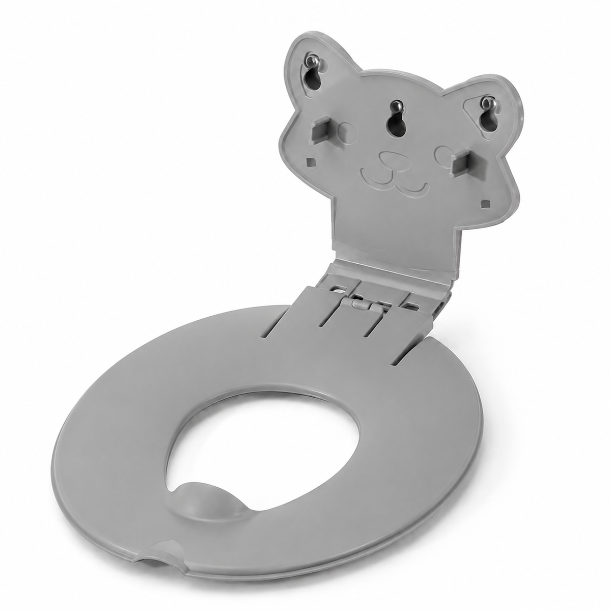 🐻🚽 Family Flip-Down Potty Seat – Space-Saving Toilet Trainer for Toddlers