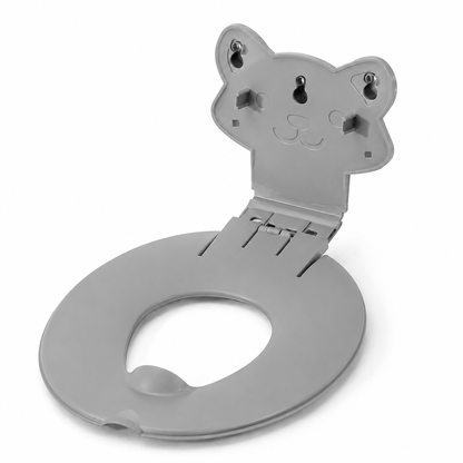 🐻🚽 Family Flip-Down Potty Seat – Space-Saving Toilet Trainer for Toddlers
