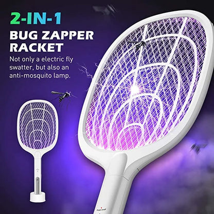 🦟⚡Rechargeable Electric Mosquito Swatter – Powerful Protection Anytime, Anywhere