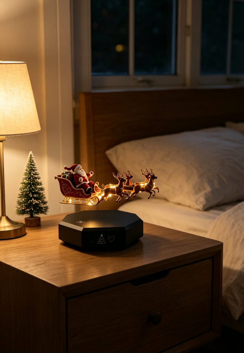 The best Christmas decorations-Santa's Flying Sleigh