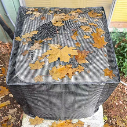 ❄️🍂 Heavy-Duty Mesh AC Cover – All-Season Outdoor Protection