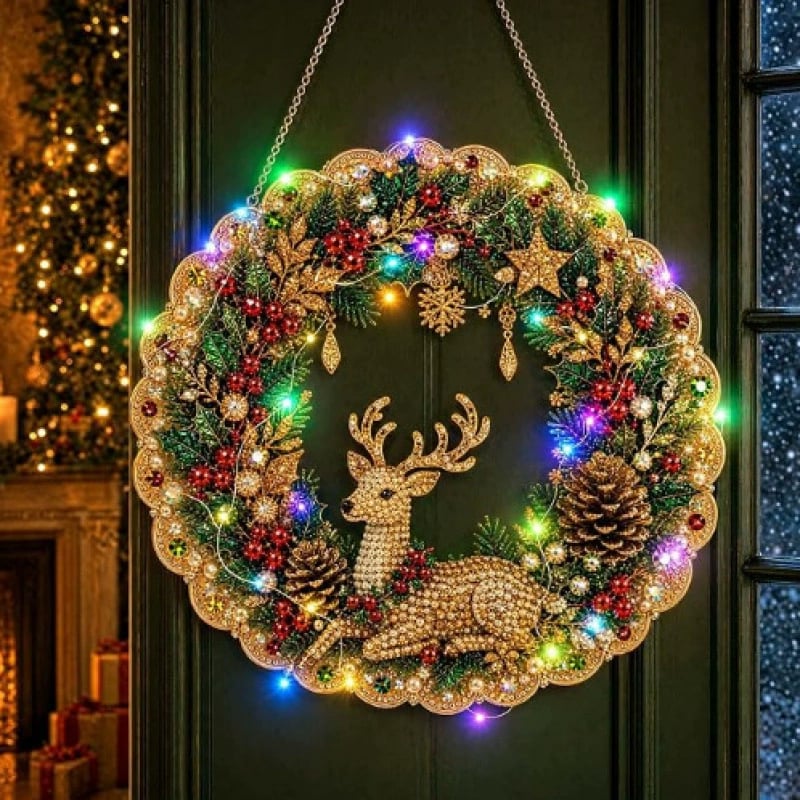 LED Christmas Bead Diamond Picture