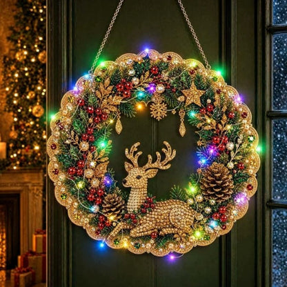LED Christmas Bead Diamond Picture