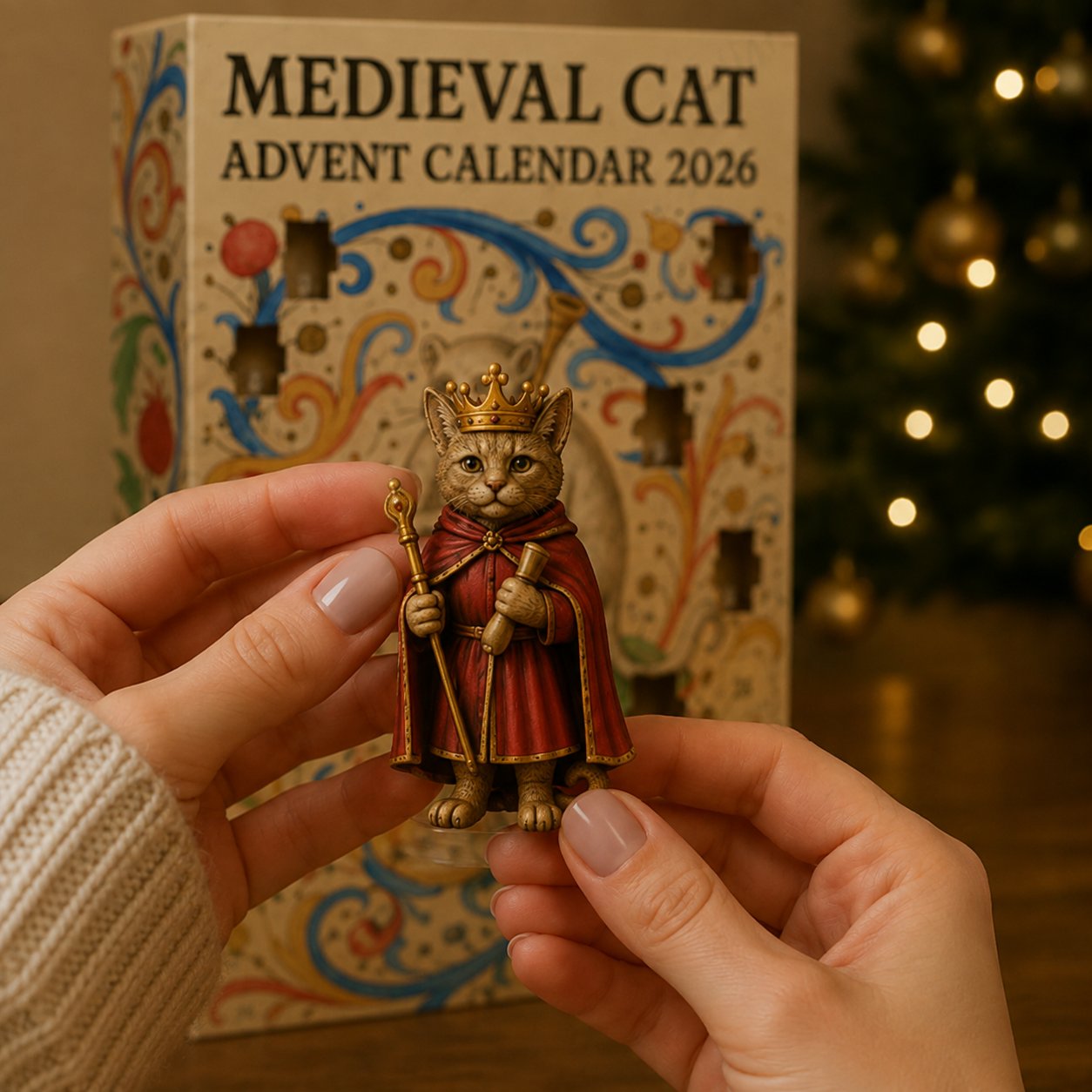 🐱🏰 Medieval Cat Advent Calendar 2026 – 24 Days of Hilarious Medieval Cat Collectibles 🎄✨