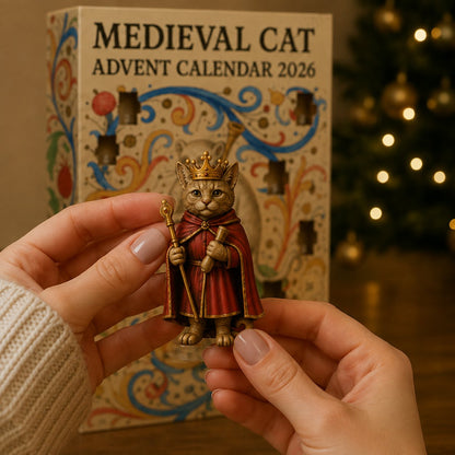 🐱🏰 Medieval Cat Advent Calendar 2026 – 24 Days of Hilarious Medieval Cat Collectibles 🎄✨