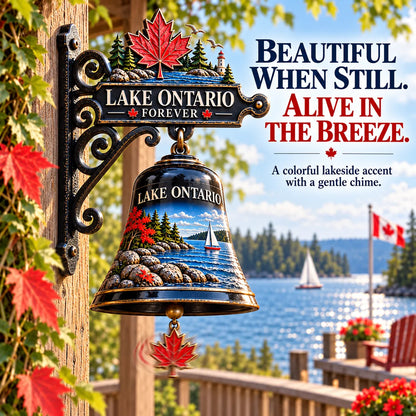 🍁 Lake Ontario Forever Hanging Bell 🔔