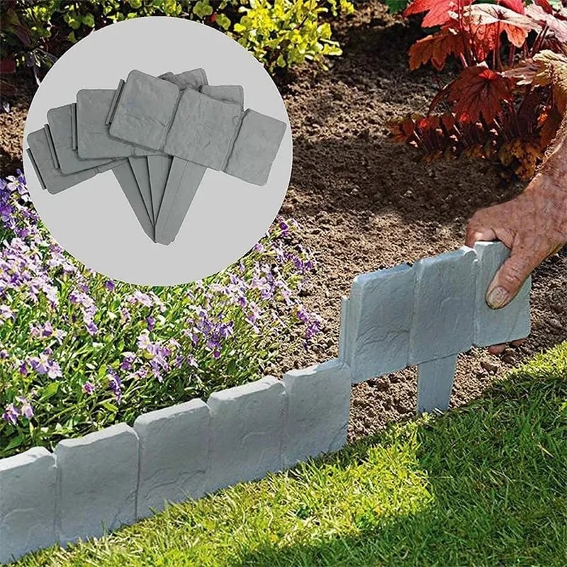 Faux Stone Garden Edging Border! ♻️